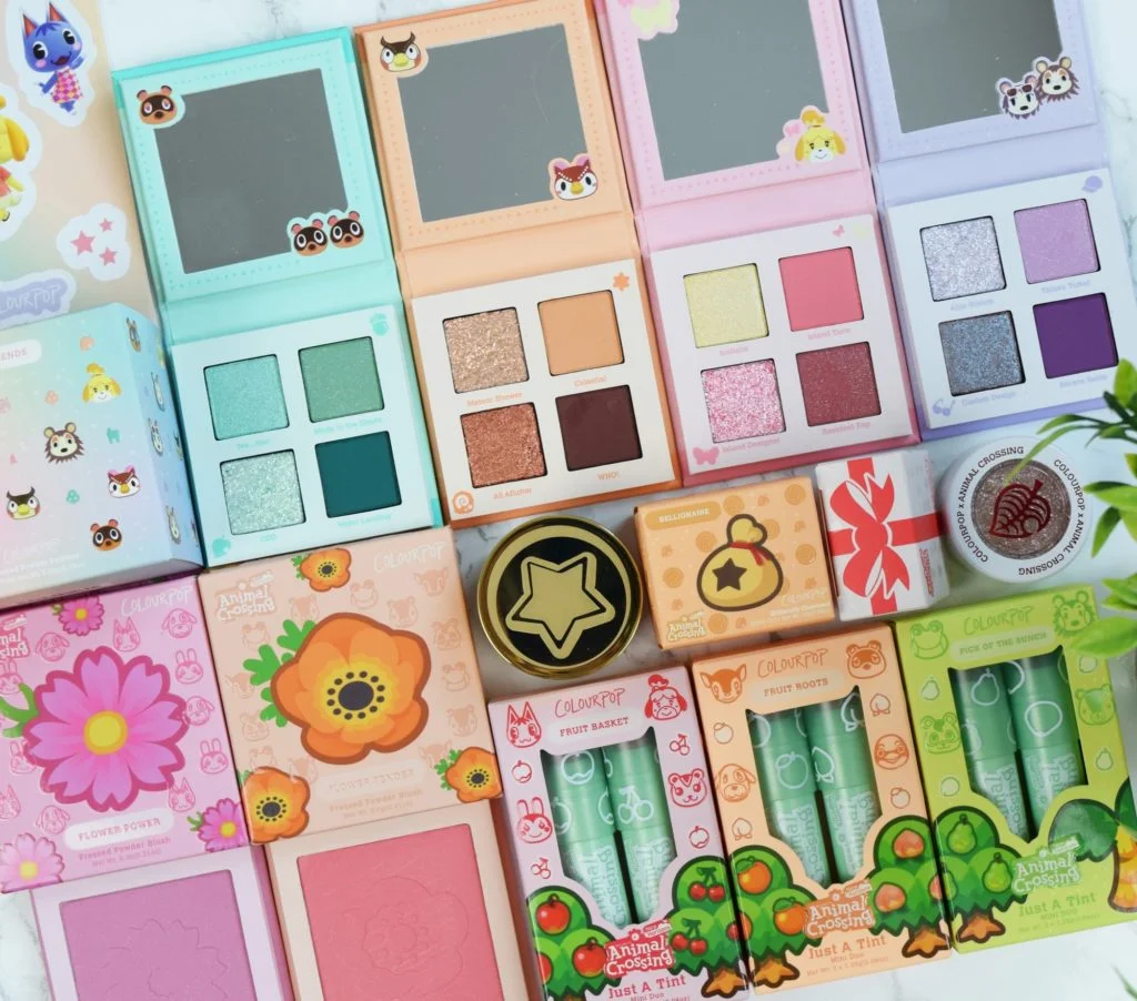 ColourPop x Animal Crossing: яскрава колекція для фанатів!