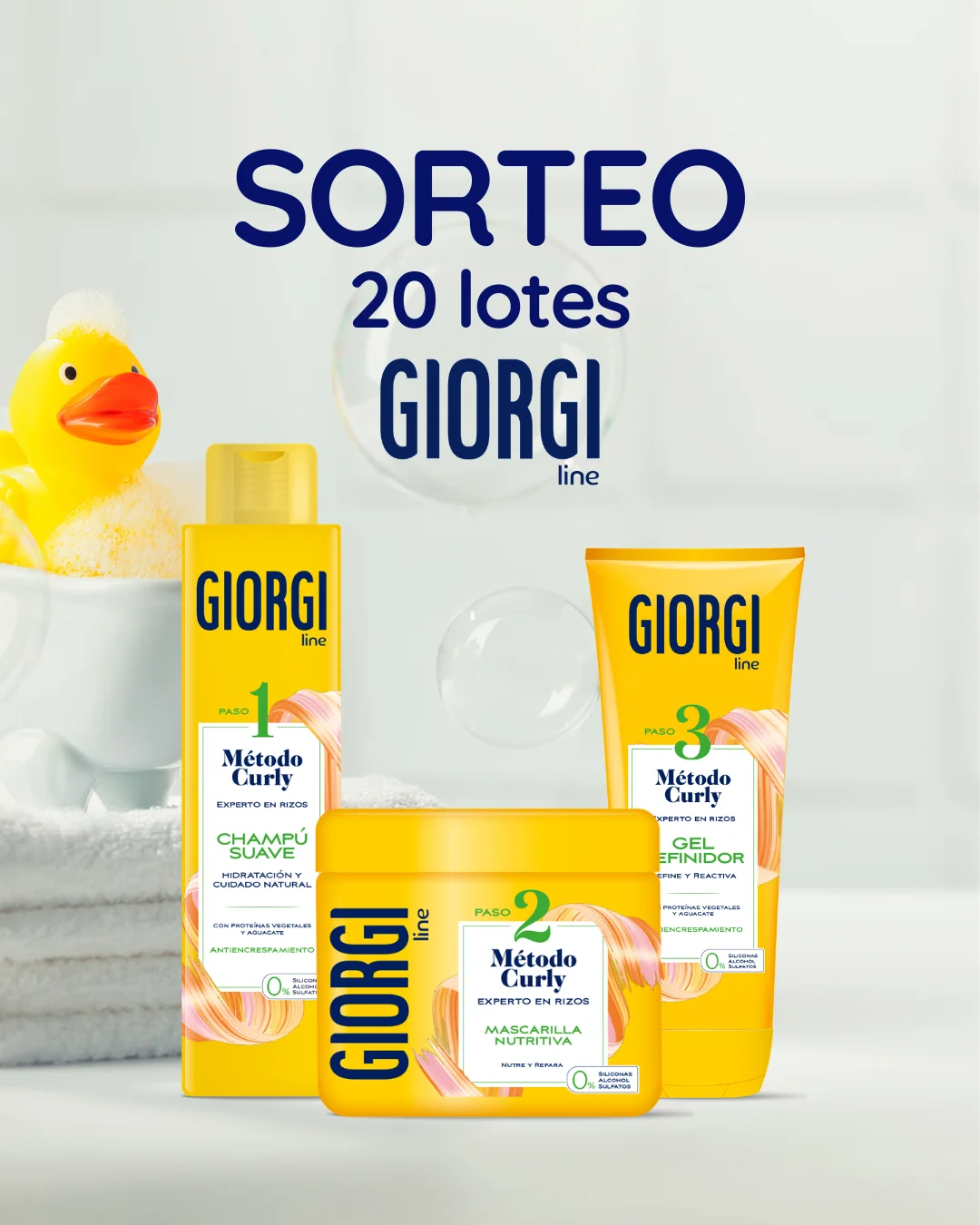 Правила проведення розіграшу 20 наборів Giorgi за методом Curly