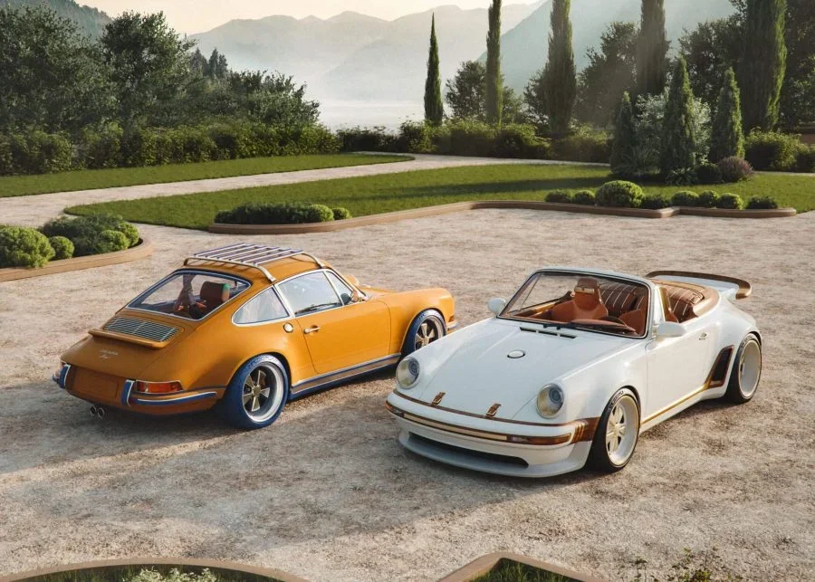 Louis Vuitton та Singer: Два Porsche 911 у деталях