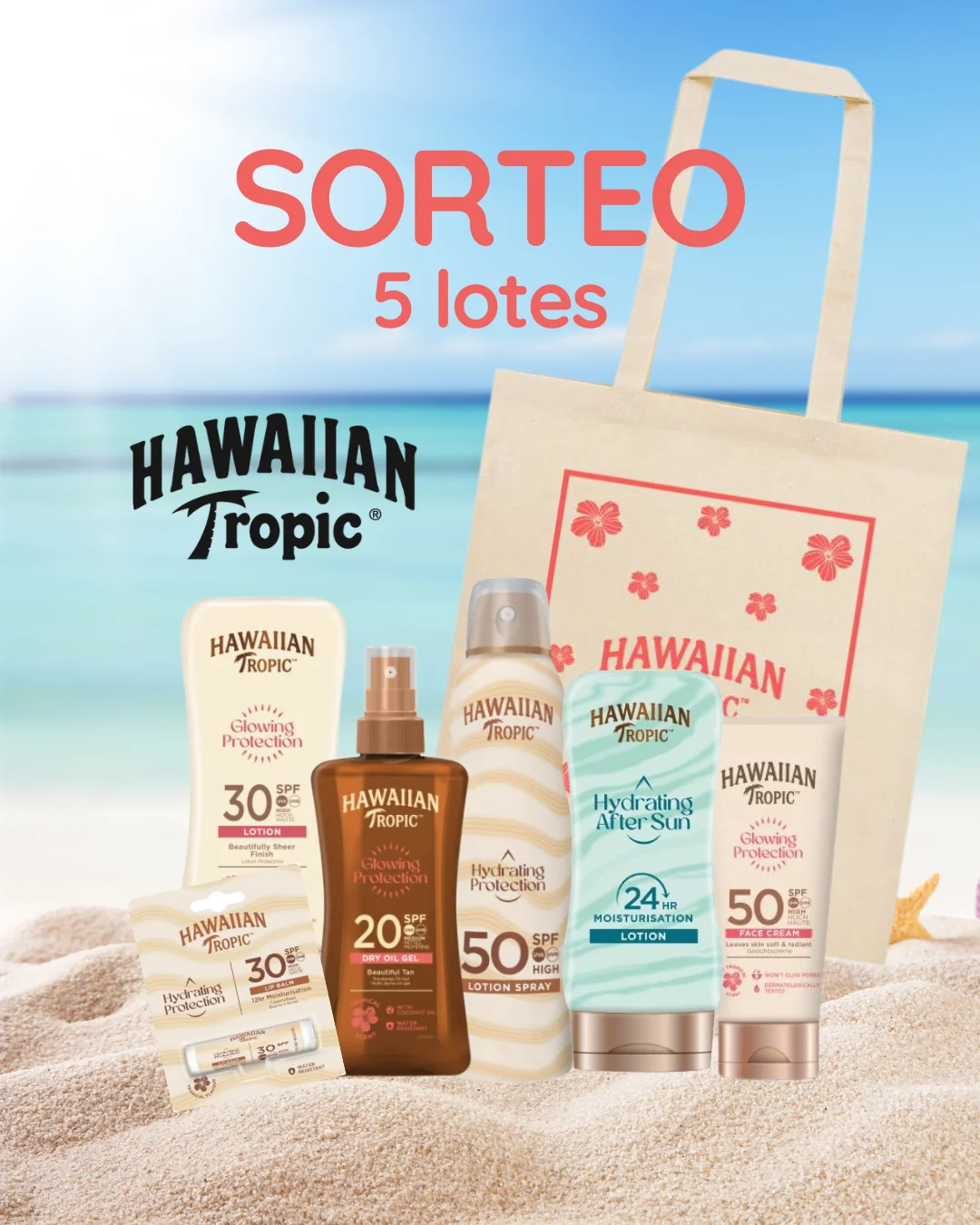 Правила проведення розіграшу 5 наборів Hawaiian Tropic